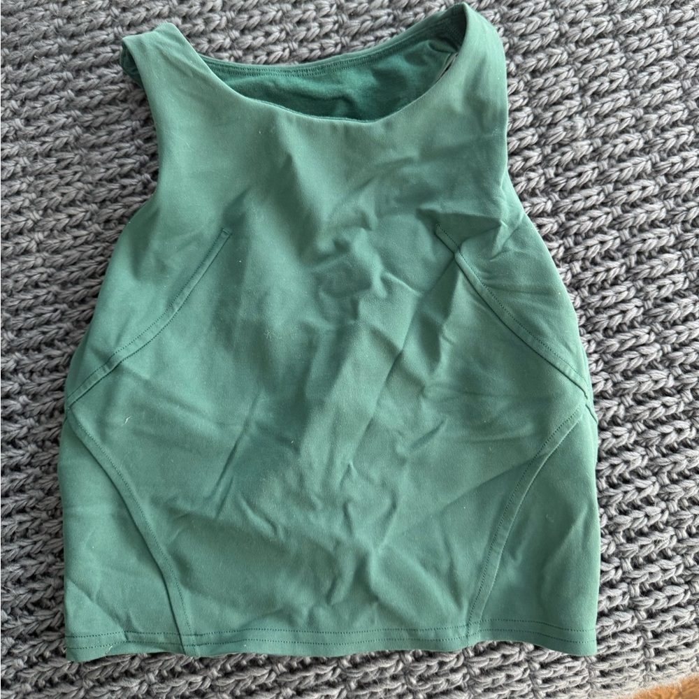 Teal Lulu Croptop